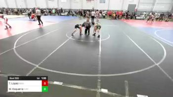 95 lbs Rr Rnd 3 - Talan Lopez, Rough House vs William Esquerra, Tuff Kidz