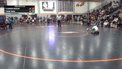 63 lbs Semifinal - Cannon Kegler, DC Elite vs Zane Vega, DC Elite