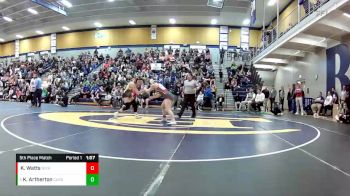 115 lbs. 5th Place Match - Kailey Artherton, Cassville vs Kelsey Watts, Nixa