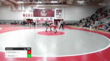 184 lbs Consi Of 4 - Hunter Hutcheson, Edinboro vs Codei Khawaja, Michigan