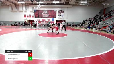 184 lbs Consi Of 4 - Hunter Hutcheson, Edinboro vs Codei Khawaja, Michigan