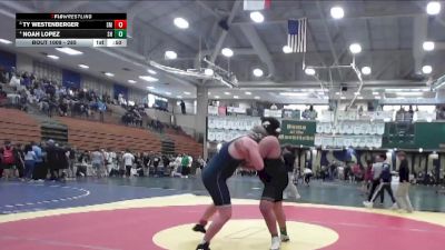 285 lbs Cons. Round 5 - Noah Lopez, South Hills vs Ty Westenberger, San Marcos