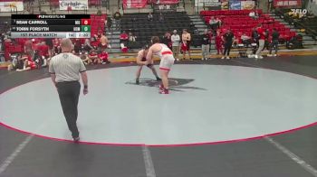 285 lbs 1st Place Match - Torin Forsyth, Central Missouri vs Sean Carroll, Northern Illinois