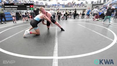 155 lbs Final - Banks Brorsen, Cowboy Wrestling Club vs Kenneth Smith, Tonkawa Takedown Club