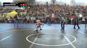 112 lbs Cons. Round 2 - Langston Mcclain NW2, Allen East vs Quinn Baxter SW5, Valdus Training Center