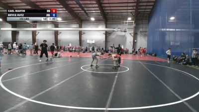 132 lbs Rr Rnd 1 - Cael Martin, Team Darkhorse Gold - HSBD vs Bryce Kutz, Liberty - HSBD