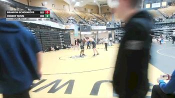 285 lbs Cons. Round 5 - Robert Tatum, Colby CC vs Brandon Schoenecke, Carl Albert State