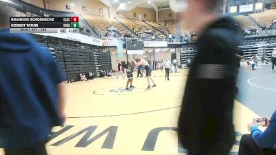 285 lbs Cons. Round 5 - Robert Tatum, Colby CC vs Brandon Schoenecke, Carl Albert State