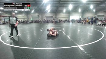 125 lbs Round Of 64 - Kardiais [Kar-Dee-A] Richardson, Lincolnway Wrestling Club vs Hunter Johnson, West End Hammers