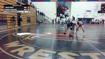 215 lbs Champ. Round 2 - Sean Irwin, Warrenton vs Garrett Graham, Banks