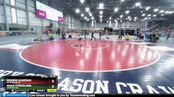 71-73 lbs Round 3 - Riggins Hageman, Mt Spokane WC vs Noah Strickland, Lewiston WC