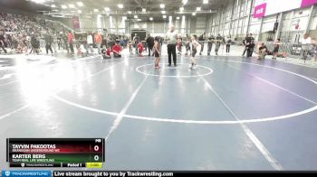 71 lbs Semifinal - Tayvin Pakootas, Okanogan Underground WC vs Karter Berg, Team Real Life Wrestling