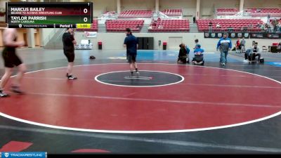 250 lbs Round 3 - Taylor Parrish, North Carolina vs Marcus Bailey, Believe To Achieve Wrestling Club