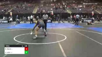 152 lbs Quarterfinal - Riley Davis, All-Phase vs Lorenzo Luis, East Idaho Elite