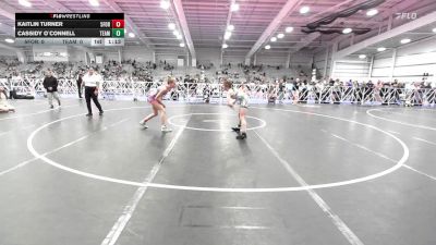 100 lbs 3rd Place - Kaitlin Turner, 5forty Lady Brawlers vs Cassidy O`Connell, Team RJN Green