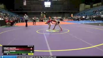 132 lbs Champ. Round 1 - Hailey Ramos, Dodge City vs Haley Haltom, Tecumseh-Shawnee Heights