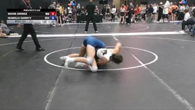 117 lbs Cons. Round 4 - Isabella Garrity, Colby Community College vs Nahim Arenas, Wayland Baptist University
