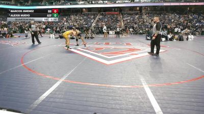 1A/2A 165 Quarterfinal - Marcos Jimenez, Rosewood High School vs Alexis Nuevo, Alleghany