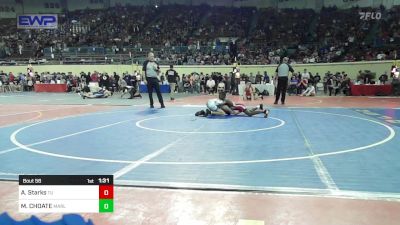 101 lbs Round Of 64 - Aiden Starks, Tulsa Union vs MASON CHOATE, MARLOW OUTLAWS JH