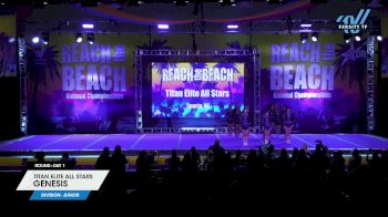 Titan Elite All Stars - Genesis [2024 L3 Junior Day 1] 2024 ACDA Reach the Beach Cheer Grand Nationals