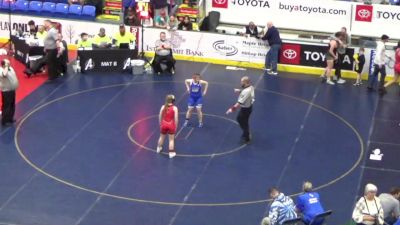 119 lbs Consi Of 8 #1 - Ella Nevada, Gettysburg vs Ariel Ray, Wattsburg