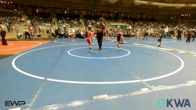 55 lbs Round Of 16 - Maisyn Malone, Bartlesville Wrestling Club vs Bentley Hodson, Fort Gibson Youth Wrestling