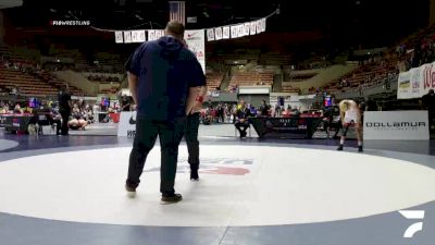 All Cadet Boys Freestyle Lower - 94 lbs Cons. Semis - Aiden Garcia, Rough House Wrestling vs Mahmood Al-Hasasneh, South San Francisco Gator WC