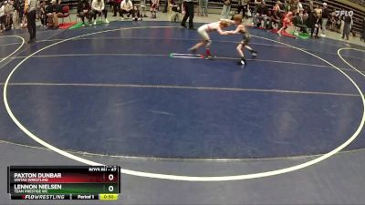 47 lbs Quarterfinal - Lennon Nielsen, Team Prestige WC vs Paxton Dunbar, Uintah Wrestling