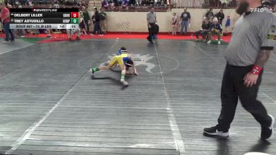 70_B lbs Round Of 64 - Delbert Liller, Corry vs Trey Astudillo, Hempfield Area