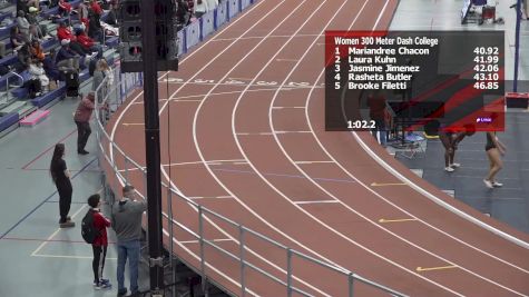 Women's 300m, Finals 10