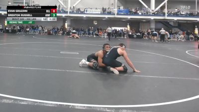 285 lbs Round Of 16 - Evan Grazzini, Bellarmine vs Brenton Russell, Army-West Point