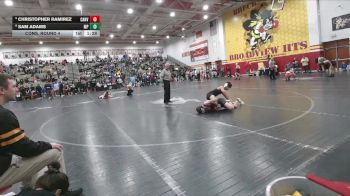 120 lbs Cons. Round 4 - Sam Adams, Massillon Perry vs Christopher Ramirez, Canyon View