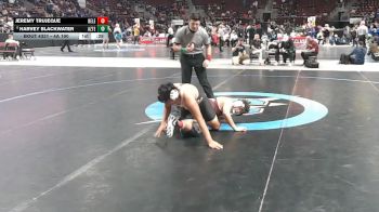 4A 190 lbs Cons. Round 3 - Jeremy Trujeque, Belen vs Harvey Blackwater, Aztec