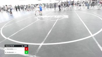 126 lbs Consi Of 16 #2 - Julio Gonzales, Mohave WC vs Dylan Anderson, Live Training