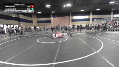 157 lbs Round Of 128 - Gavin Kiesel, Xtreme Corture vs Joshua Wong, Team Puma