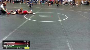 100 lbs Quarterfinal - Collin Beattie, Armory Athletics vs JVeon Hughley, Kenmore Wrestling Club