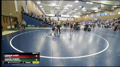 84 lbs Cons. Round 2 - Connor Avery, Westlake vs Parker Morris, Mount Ogden Junior High