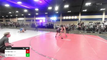 190 lbs Round Of 32 - Ryan Barrios, Threshold WC vs Micah Wilcox, Timpanogos