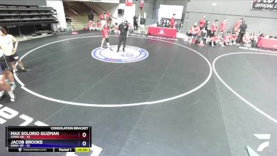 285 lbs Round 4 (16 Team) - Braedon Carroll, CMWA-GR vs Gabe Rodriguez, NAWA-GR