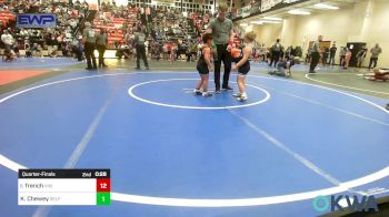 Quarterfinal - Bohdi Scott, Tiger Trained Wrestling vs Grayson Schafer, Bartlesville Wrestling Club