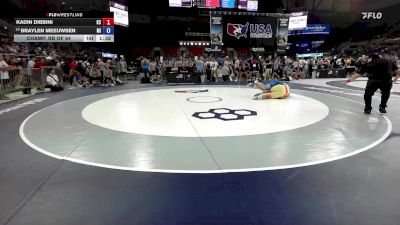 215 lbs Champ. Rd Of 64 - Kadin Dibbini, KS vs Braylen Meeuwsen, MI