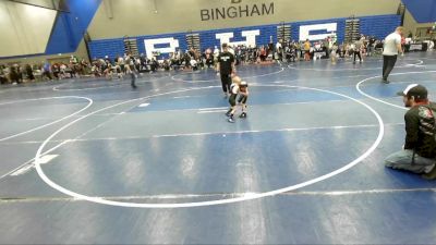 36 lbs Cons. Semi - Brigston Morrill, South Sevier vs Kingston Jaramillo, Uintah Wrestling