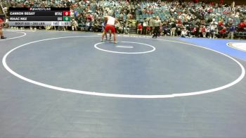 285 lbs Round Of 64 - Cannon Begay, Mountain View AZ vs Isaac Nez, Corner Canyon