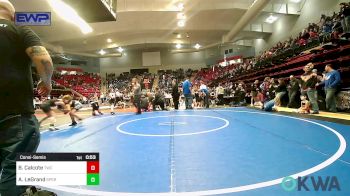 75-83 lbs Consolation - Braylie Calcote, Tahlequah Wrestling Club vs Abigail LeGrand, Sperry Wrestling Club