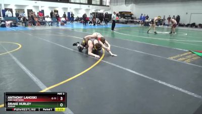 174 lbs Cons. Round 3 - Drake Hurley, Adrian vs Anthony Lahoski, Ohio Northern