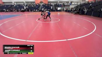 133 lbs Cons. Round 2 - Jagger Clapsadle, Ursinus vs Braden Schuyler, Elizabethtown