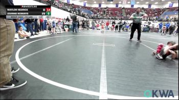 54 lbs Rr Rnd 2 - Sydney Bach, Weatherford Youth Wrestling vs Annie Raper, Tecumseh Youth Wrestling