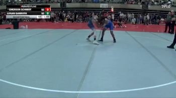 120 lbs Quarterfinal - Emerson Schmidt, Maverick Training Center vs Logan Gamroth, Apex