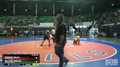 1A-4A 215 Champ. Round 1 - Brayden English, Pleasant Valley vs Stephen Walls, New Hope HS