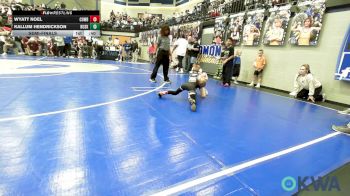 49 lbs Semifinal - Wyatt Noel, Cowboy Wrestling Club vs Kallum Hendrickson, Husky WC